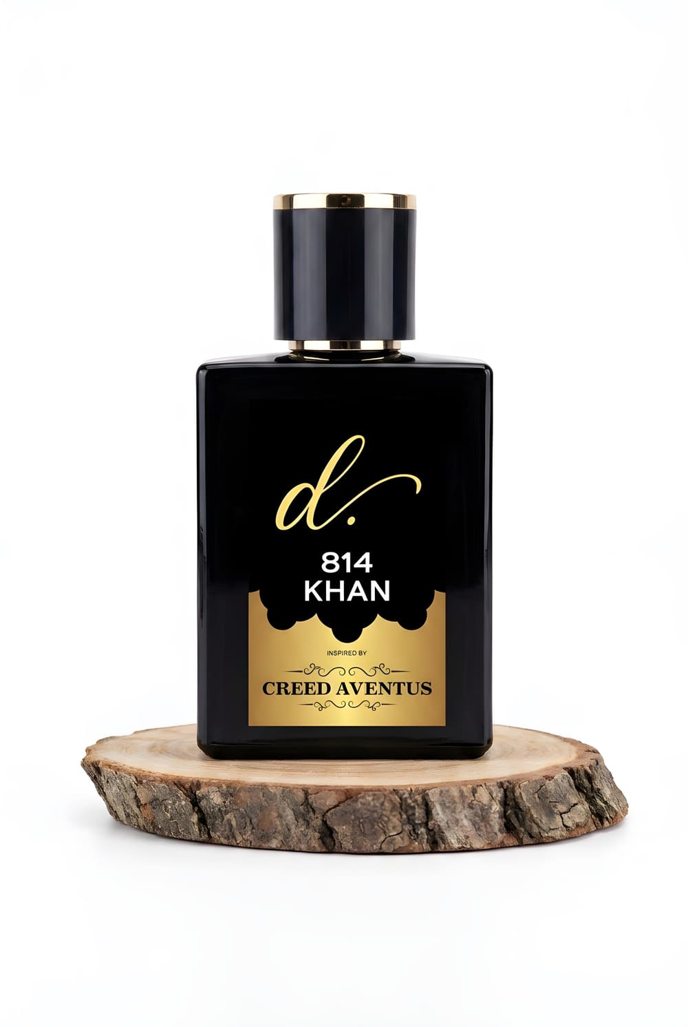 814 Khan bottle on white background