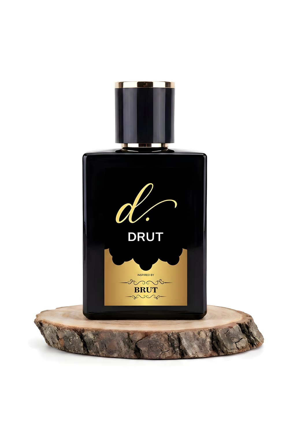 Drut bottle on white background