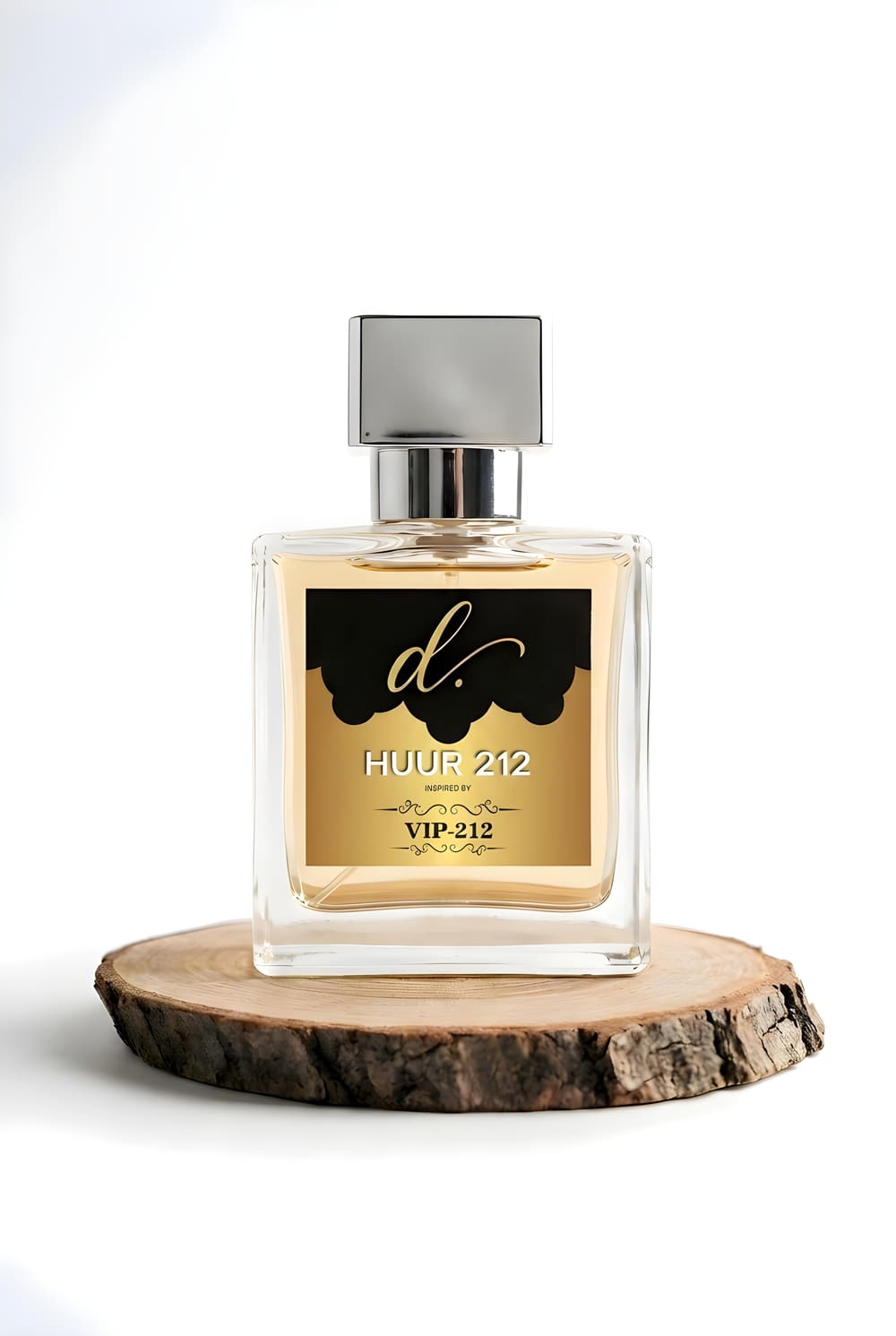 Huur 212 bottle on white background