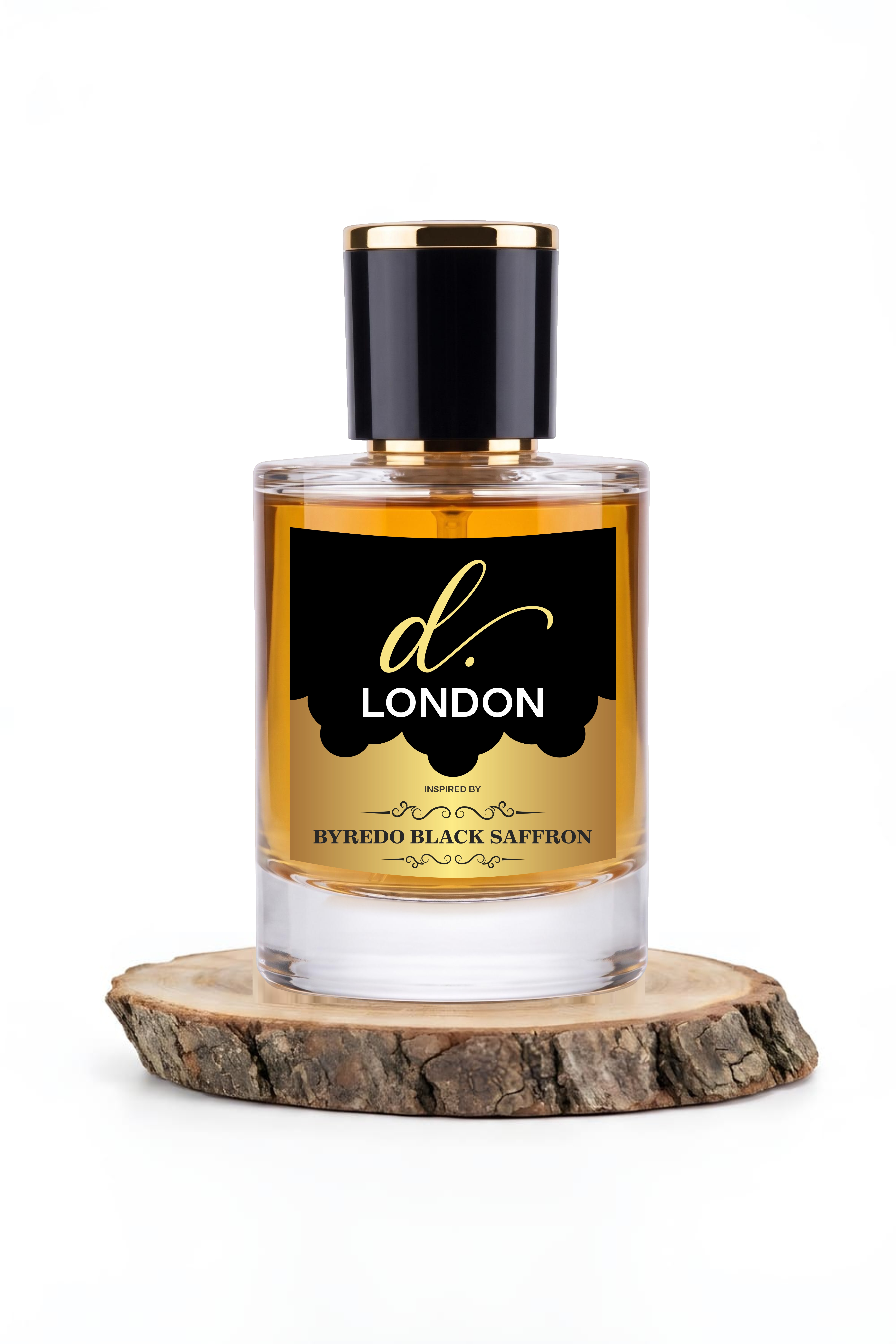 London bottle on white background