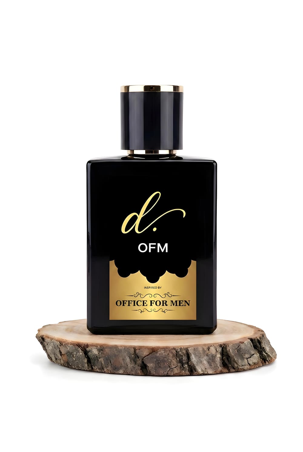 OFM bottle on white background